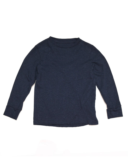 Skip Tee | Midnight Hemp/Cotton