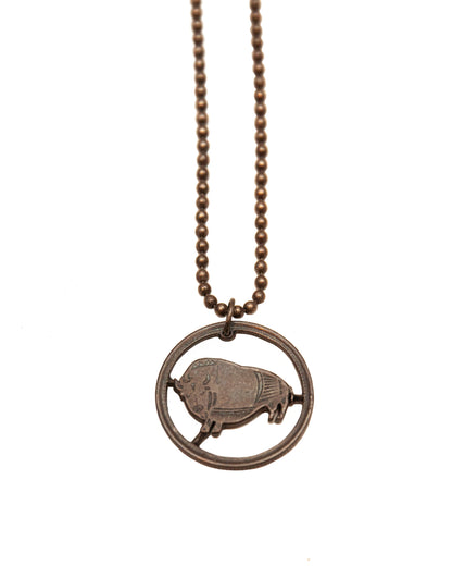 Made in Canada, Necklace by 18 Waits— a Sustainable Men's clothing brand offering Vintage Inspired menswear and Rock and Roll Fashion. A refined Imogene and Willie alternative for those who value quality and character.