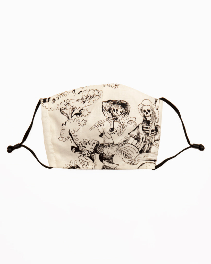 Made in Canada, masks by 18 Waits— a Sustainable Men's clothing brand offering Vintage Inspired menswear and Rock and Roll Fashion. A refined Imogene and Willie alternative for those who value quality and character.