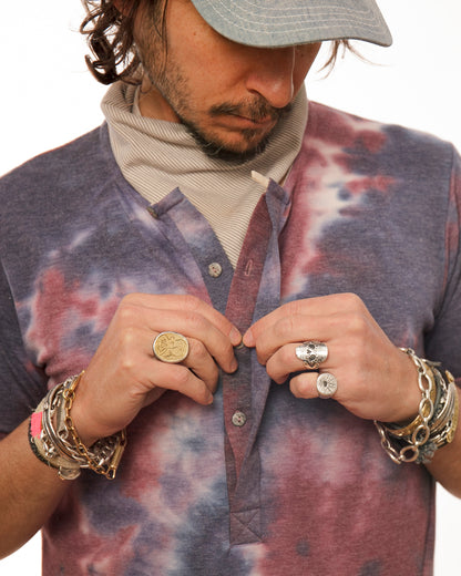 Made in Canada Henley from 18 Waits — a Sustainable Men's clothing brand offering Vintage Inspired menswear and Rock and Roll Fashion.