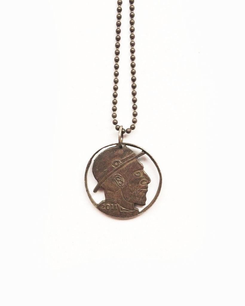Made in Canada, Necklace by 18 Waits— a Sustainable Men's clothing brand offering Vintage Inspired menswear and Rock and Roll Fashion. A refined Imogene and Willie alternative for those who value quality and character.