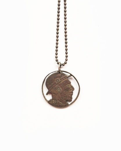 Made in Canada, Necklace by 18 Waits— a Sustainable Men's clothing brand offering Vintage Inspired menswear and Rock and Roll Fashion. A refined Imogene and Willie alternative for those who value quality and character.