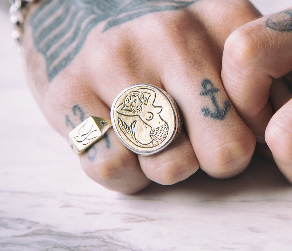 Made in Canada, Ring by 18 Waits— a Sustainable Men's clothing brand offering Vintage Inspired menswear and Rock and Roll Fashion. A refined Imogene and Willie alternative for those who value quality and character.