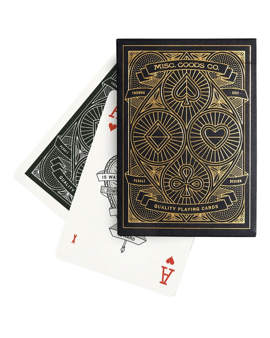Made in Canada, Playing Cards from 18 Waits — a Sustainable Men's clothing brand offering Vintage Inspired menswear and Rock and Roll Fashion. A refined Imogene and Willie alternative for those who value quality and character.