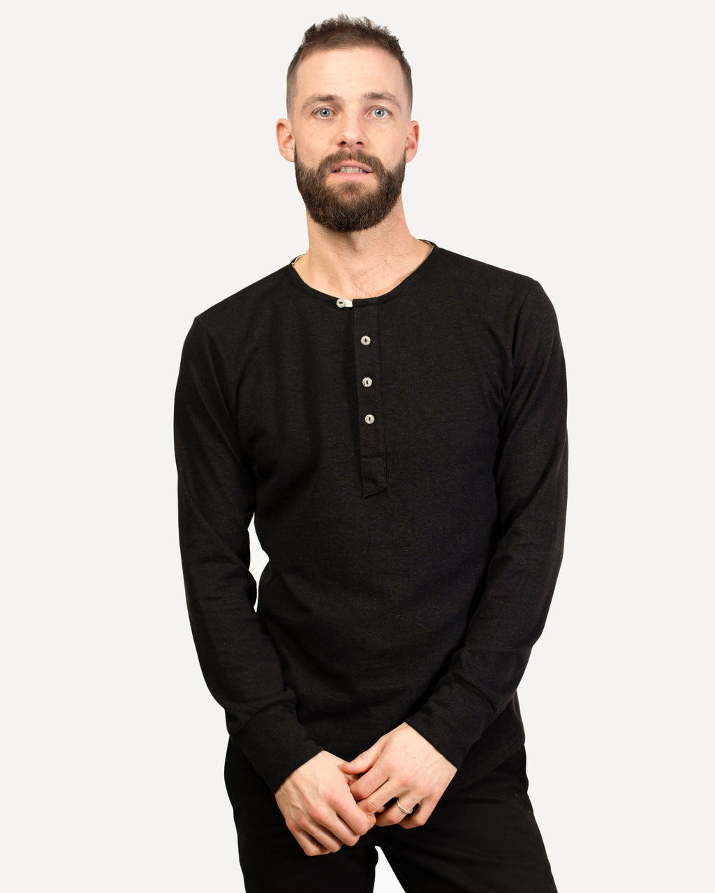 Heritage Elbow-Sleeve Henley