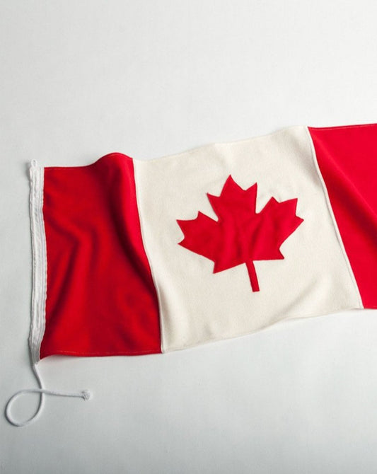 Made in Canada, Canadian Flag by 18 Waits— a Sustainable Men's clothing brand offering Vintage Inspired menswear and Rock and Roll Fashion. A refined Imogene and Willie alternative for those who value quality and character.