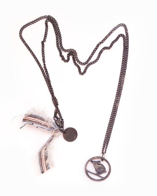 Made in Canada, Necklace by 18 Waits— a Sustainable Men's clothing brand offering Vintage Inspired menswear and Rock and Roll Fashion. A refined Imogene and Willie alternative for those who value quality and character.