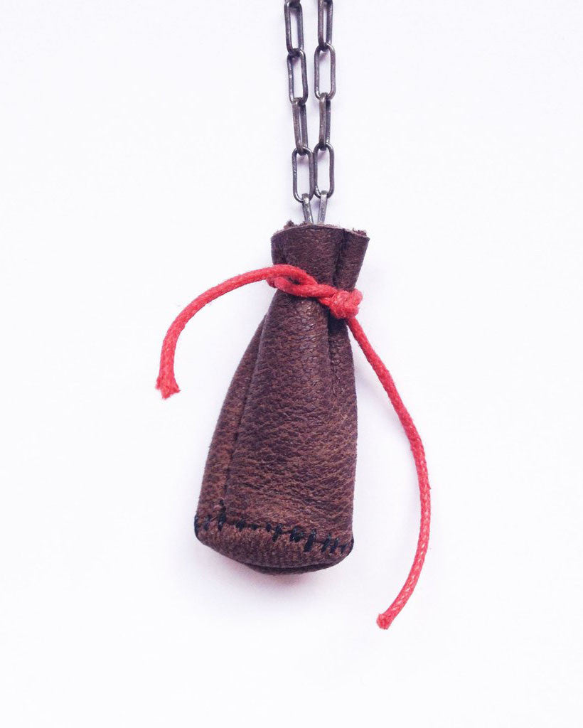 Ramblin' Series | Pouch & Tooth Necklace