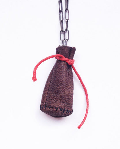 Ramblin' Series | Pouch & Tooth Necklace