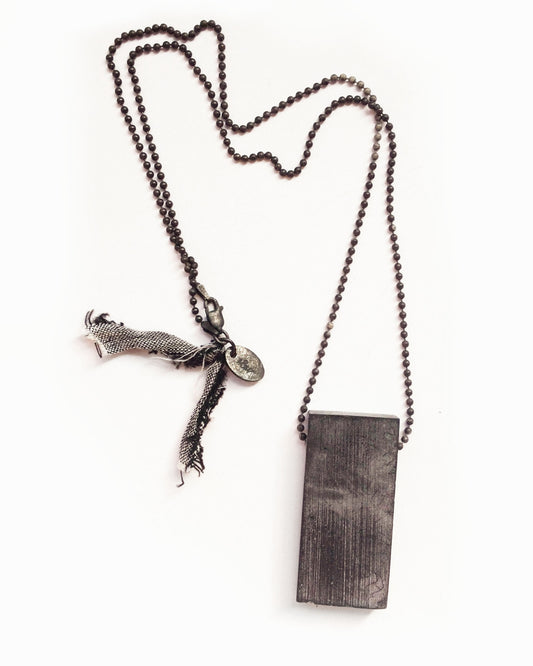 Made in Canada, Necklace by 18 Waits— a Sustainable Men's clothing brand offering Vintage Inspired menswear and Rock and Roll Fashion. A refined Imogene and Willie alternative for those who value quality and character.