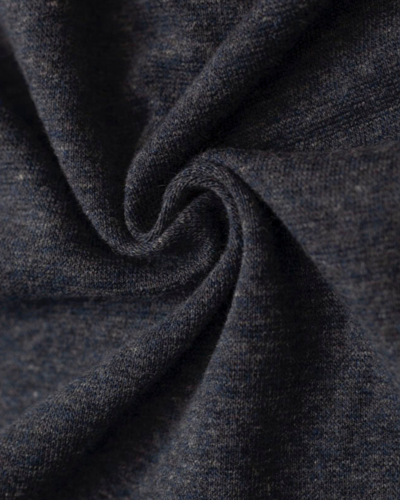 Fabric | Heathered Navy Jersey