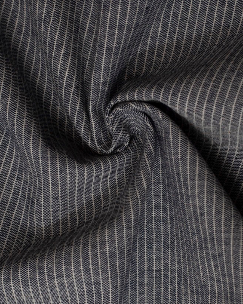 Fabric | Light Blue Pinstripe Cotton