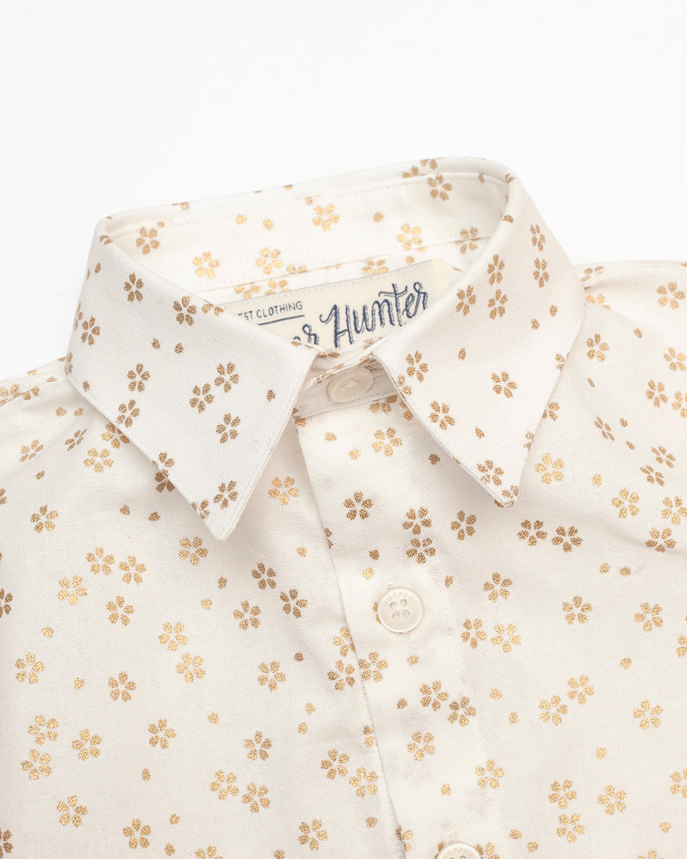 Made in Canada, Kids long sleeve button up shirt from 18 Waits — a Sustainable Men's clothing brand offering Vintage Inspired menswear and Rock and Roll Fashion. A refined Imogene and Willie alternative for those who value quality and character.