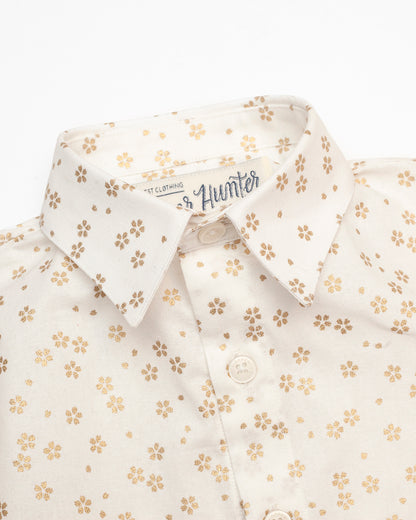 Made in Canada, Kids long sleeve button up shirt from 18 Waits — a Sustainable Men's clothing brand offering Vintage Inspired menswear and Rock and Roll Fashion. A refined Imogene and Willie alternative for those who value quality and character.