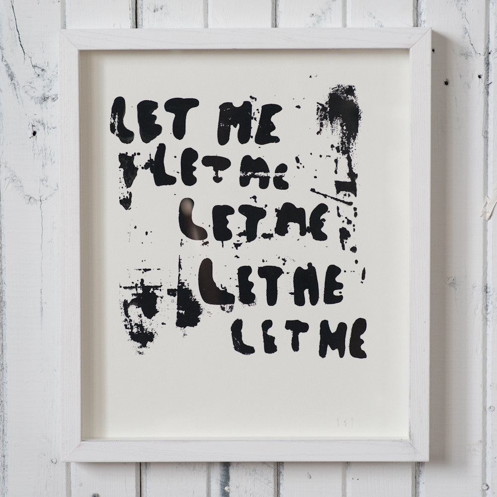 18 Waits Limited Edition Print | LET ME