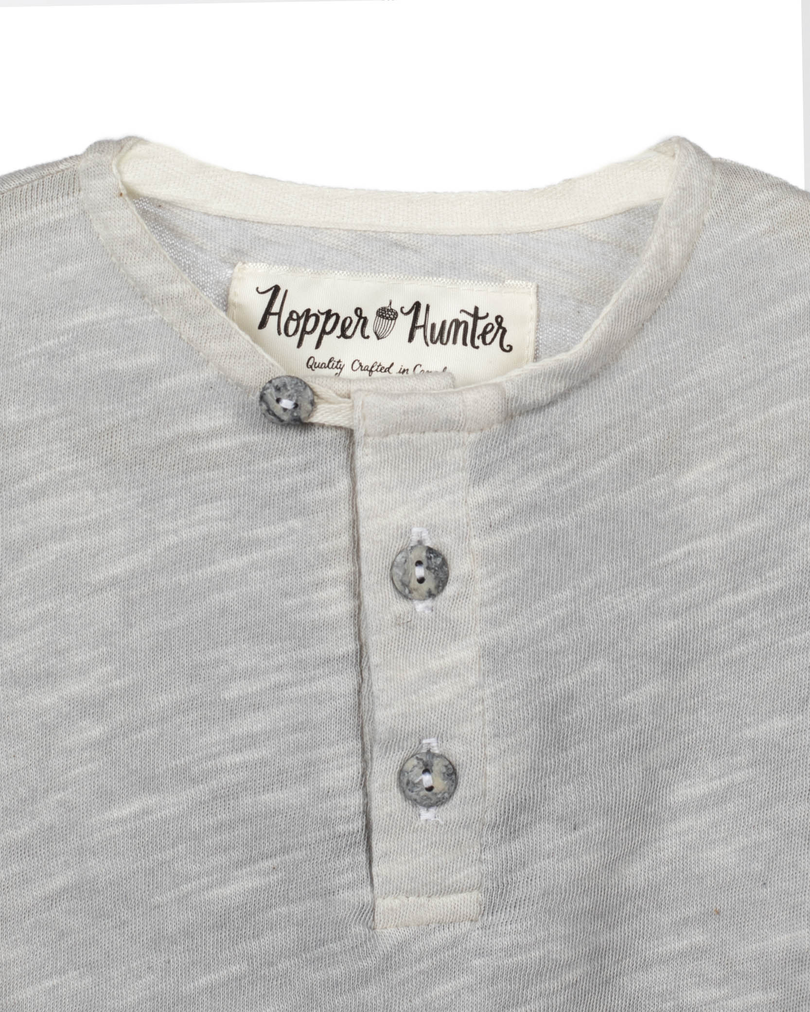 Made in Canada, Kids Henley from 18 Waits — a Sustainable Men's clothing brand offering Vintage Inspired menswear and Rock and Roll Fashion. A refined Imogene and Willie alternative for those who value quality and character.