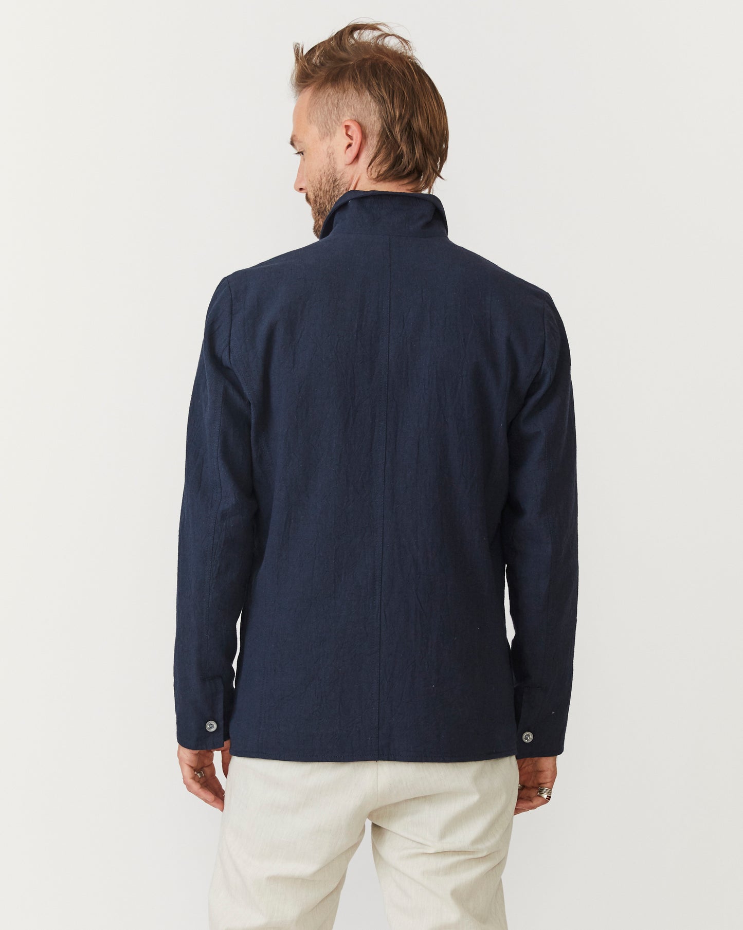 Baumer Jacket | Crushed Navy