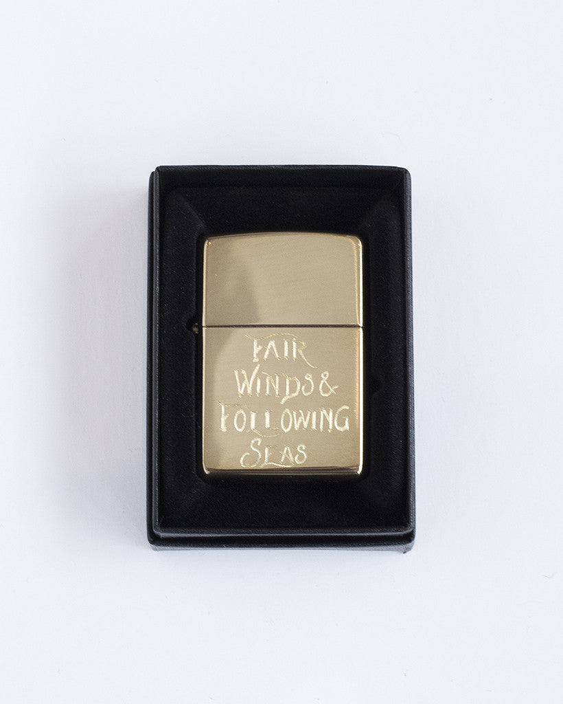 Vices Collection | Brass Fair Winds Lighter