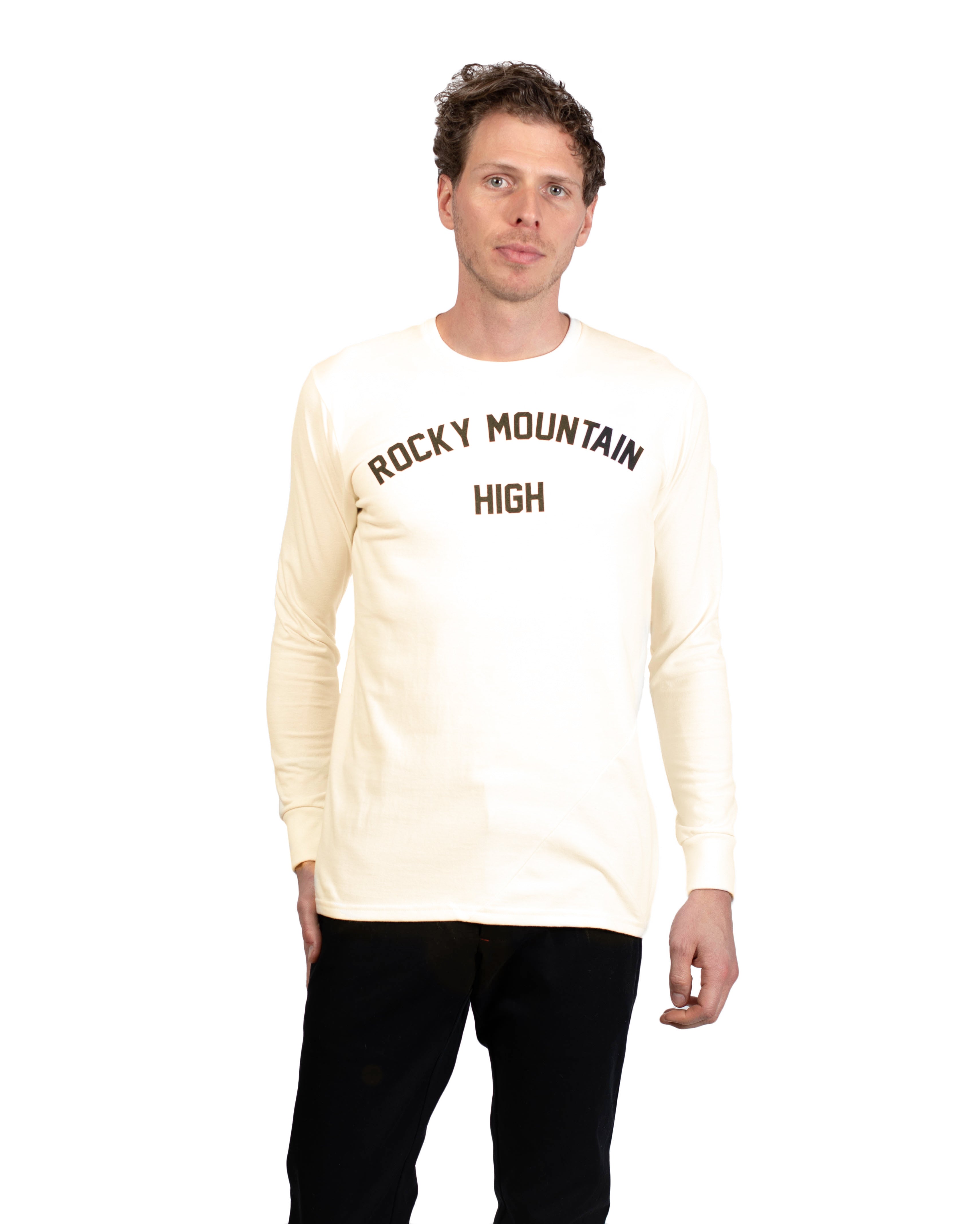 Graphic T-Shirt | Bone - Rocky Mountain High