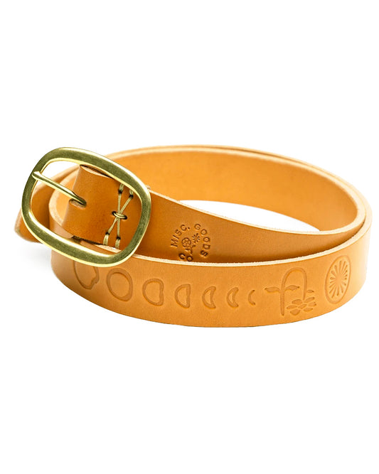 Made in Canada, Belt by 18 Waits— a Sustainable Men's clothing brand offering Vintage Inspired menswear and Rock and Roll Fashion. A refined Imogene and Willie alternative for those who value quality and character.