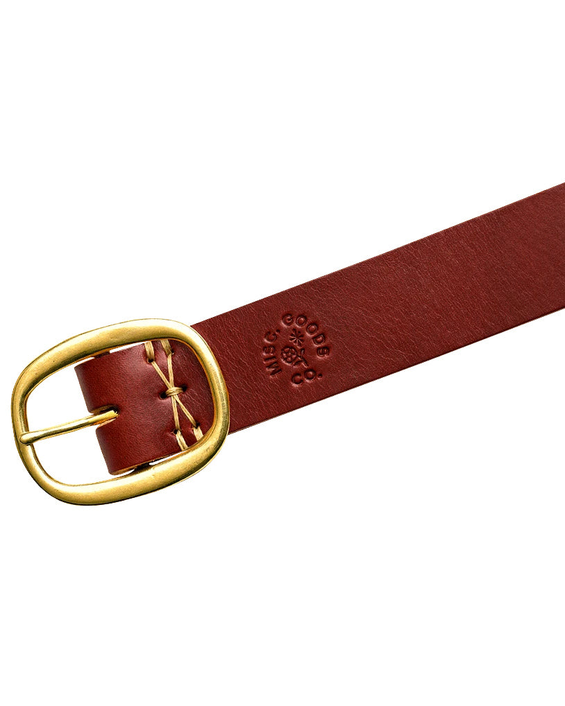 Made in Canada, Belt by 18 Waits— a Sustainable Men's clothing brand offering Vintage Inspired menswear and Rock and Roll Fashion. A refined Imogene and Willie alternative for those who value quality and character.