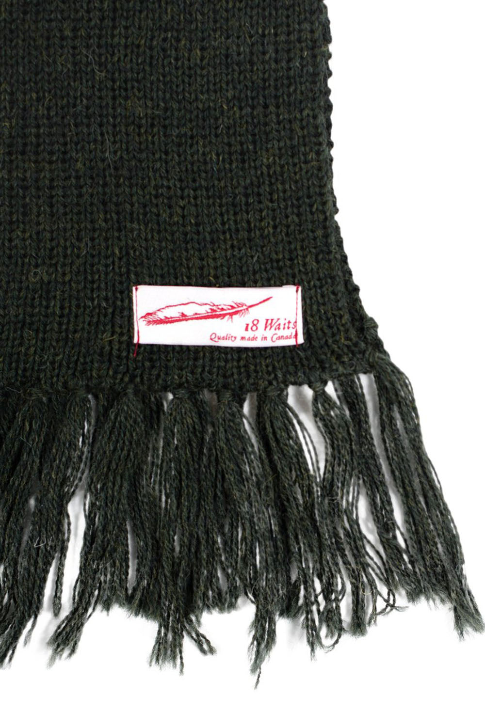 Fringe Scarf Loden 18 Waits